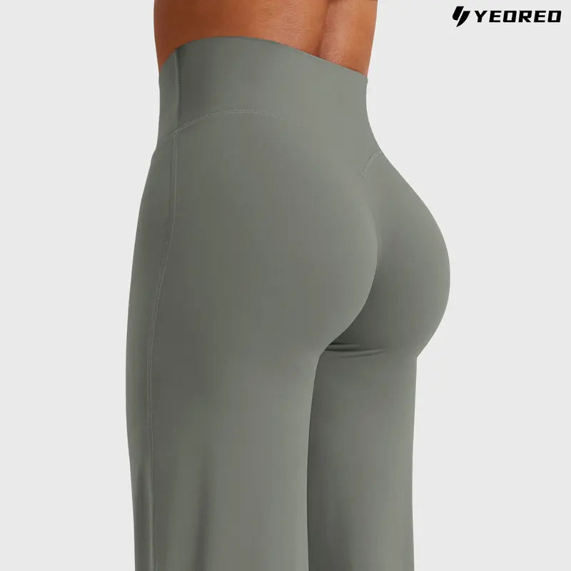 YEOREO™ Buttery Soft No-Front-Seam Yoga Pants