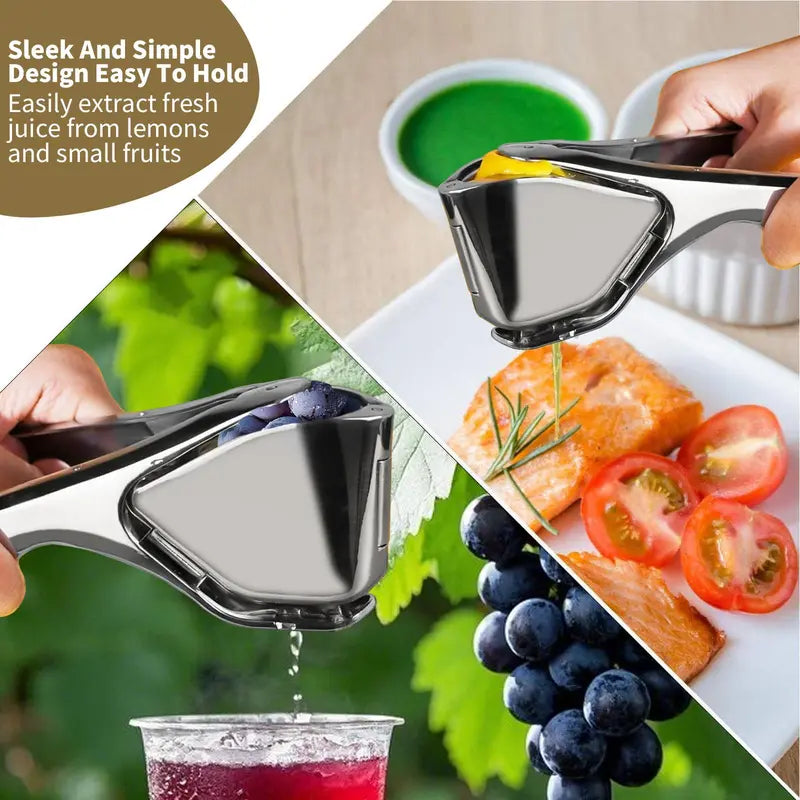 Heavy-Duty Stainless Steel Lemon & Citrus Juicer
