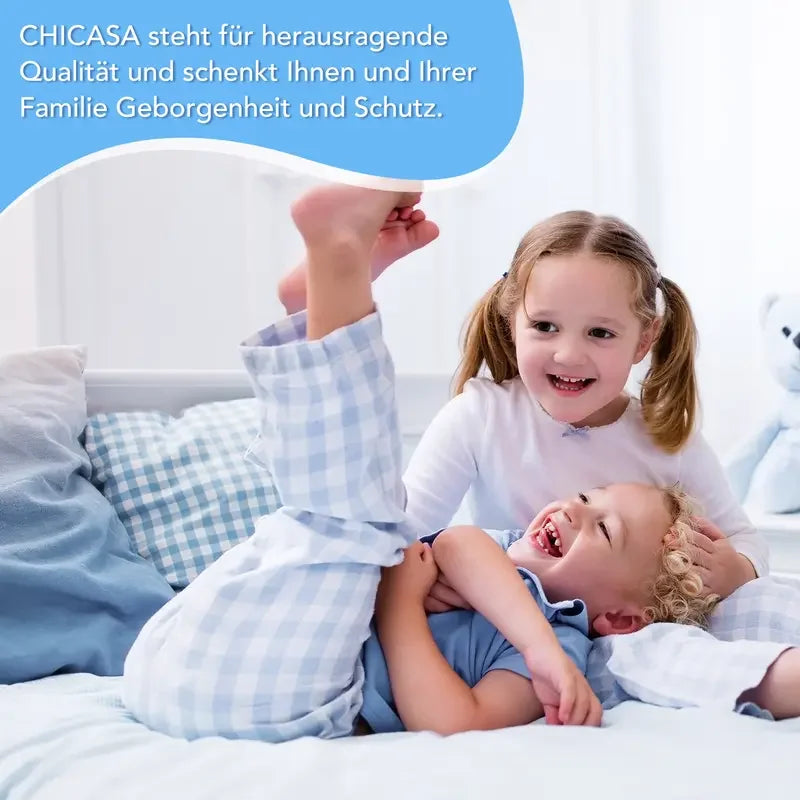 CHICASA Ergonomische 7-Zonen Matratze (25cm Höhe | 10 Schichten für perfekten Schlaf)