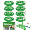 8-Pack Microfiber Mop Pads Compatible with Swiffer Sweeper – Reusable Wet & Dry Flat Mop Refills – Washable, for All Floor Types