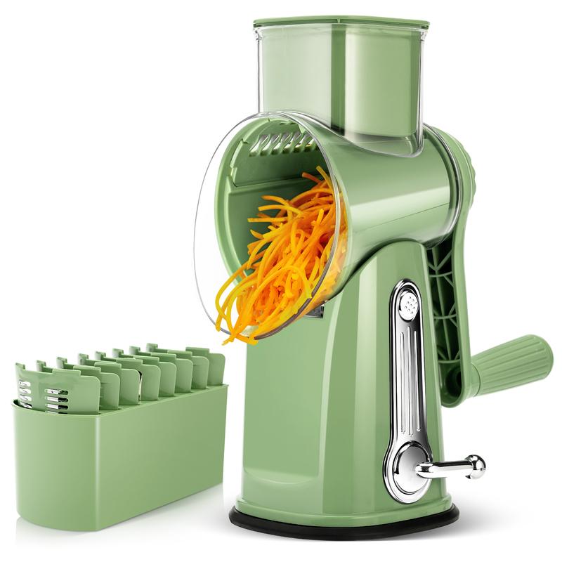 SUSTEAS 5-in-1 Rotary Vegetable Slicer | The Ultimate Time-Saving Kitchen Gadget