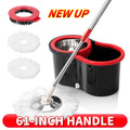 Spin Mop & Bucket Set with Hands-Free Wringer