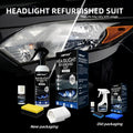 QIFOR Headlight Restoration Fluid | UV Protection & Crystalline Coating – Restore Yellowed, Oxidised Headlamps to Crystal Clear