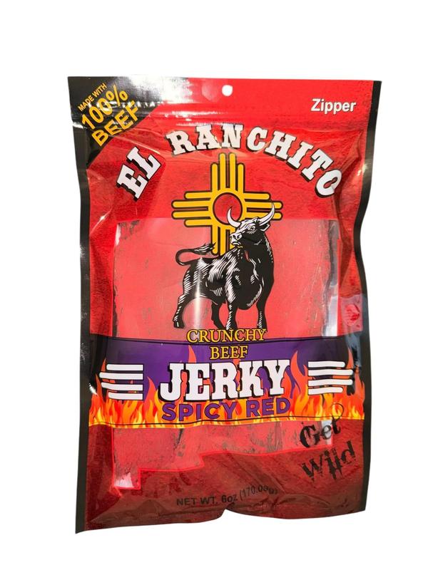 Spicy Red Beef Jerky 6oz | High-Protein Aussie-Style Snack – Perfect for Camping, Hiking & On-the-Go