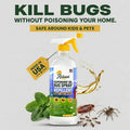 Reliant Pet Peppermint Oil Bug Spray | 16oz – Safe for Kids & Pets, Effective Against Ants, Spiders & Roaches – Natural Pest Control