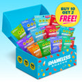 Shameless Snacks 12-Flavor Fruit Gummies Bundle | Low Sugar, Keto-Friendly & Gluten-Free – Healthy Snack Variety Pack with Classic & New Flavours