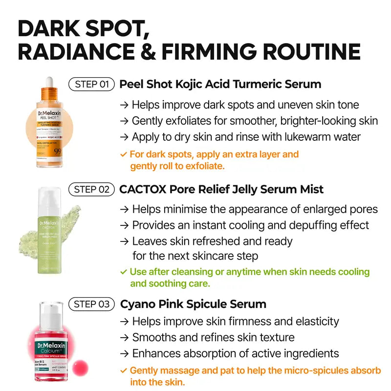 Dr.Melaxin Ultimate K-Beauty 10-Step Skincare Bundle