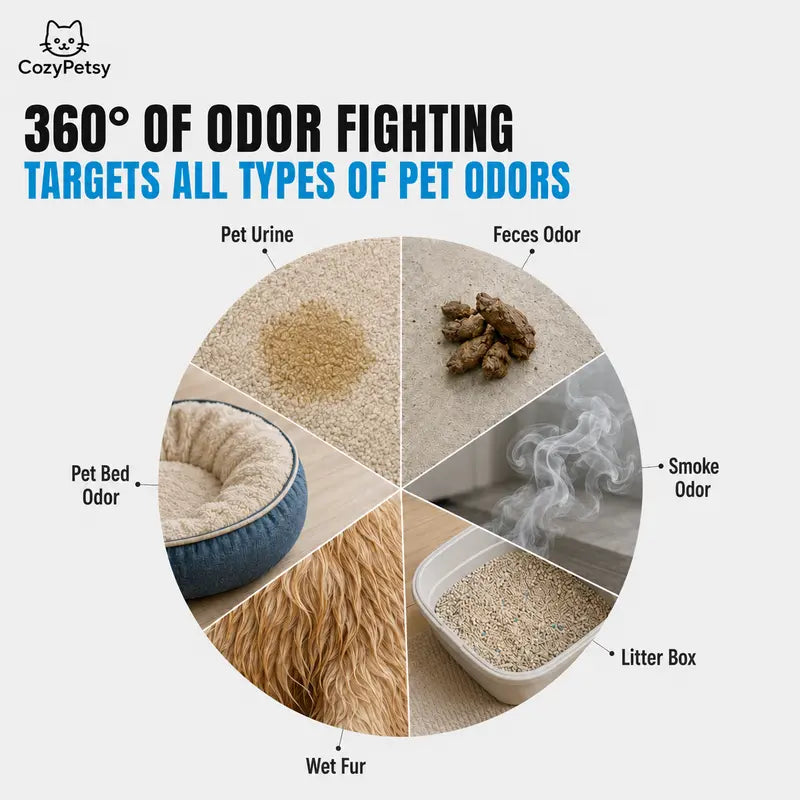 Blue Light Nano Deodorizing Spray Gun Kit