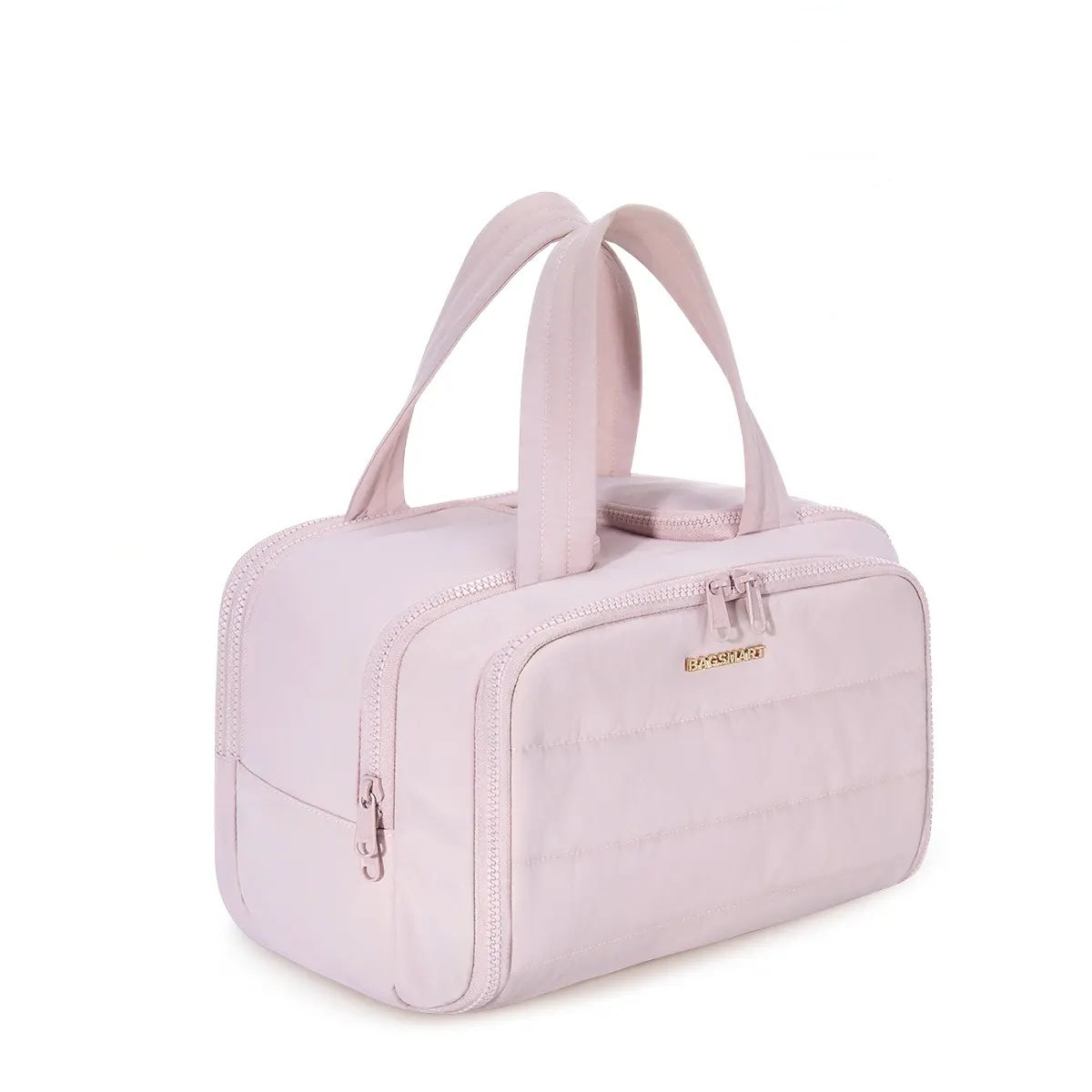BAGSMART 4-in-1 Puffy Travel Toiletry Bag | Large-Capacity Organiser with Handle – Perfect for Makeup, Brushes & Holiday Essentials