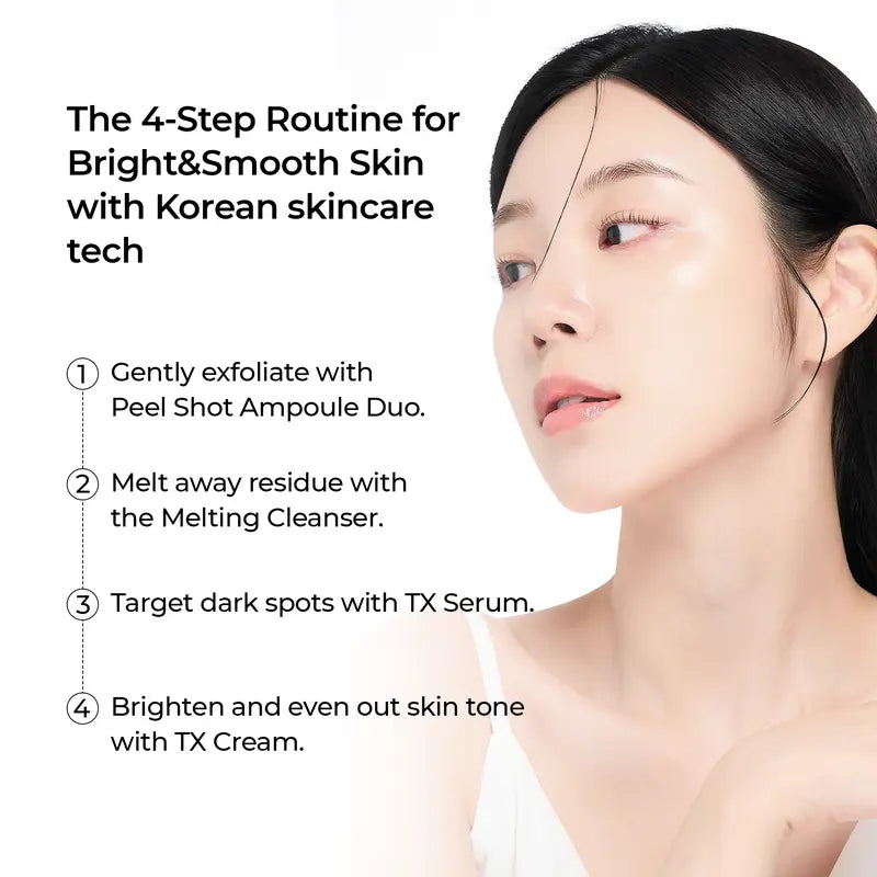 [Dr.Melaxin Official] Bright & Smooth Skincare Set Total Care Set for Glow Glass Skin Set Pore Refinement, and Spot Treatment cleansing korean skin care Set