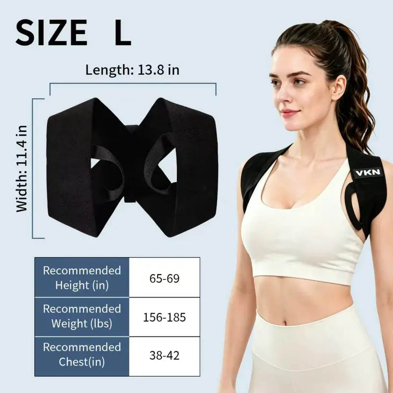 VKN™ Adjustable Back Posture Corrector (Unisex)