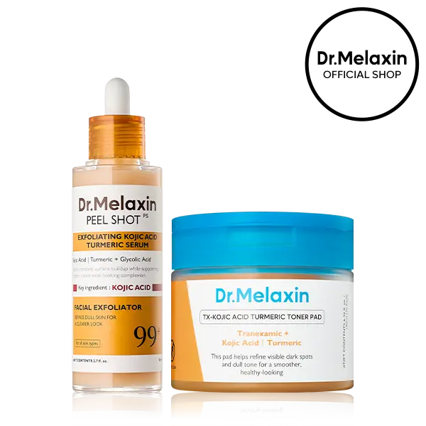 Dr.Melaxin™ Kojic Acid & Turmeric Dark Spot Correcting Set