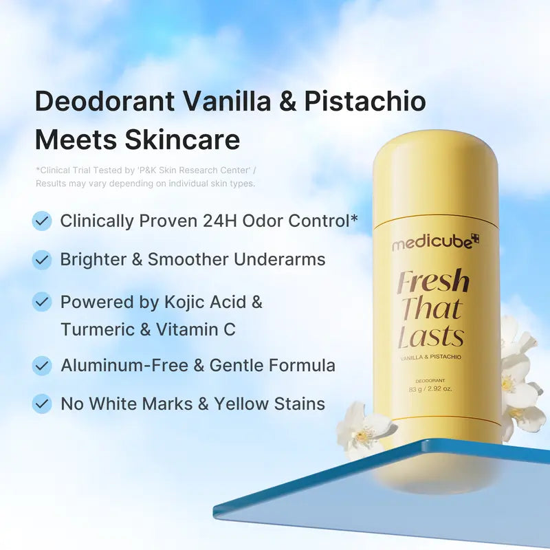 medicube™ Aluminum-Free Deodorant (Vanilla & Pistachio)
