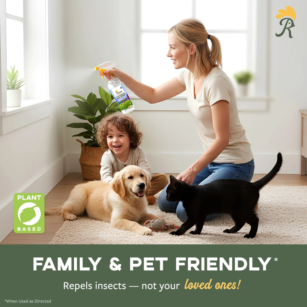 Reliant Pet Peppermint Oil Bug Spray | 16oz – Safe for Kids & Pets, Effective Against Ants, Spiders & Roaches – Natural Pest Control