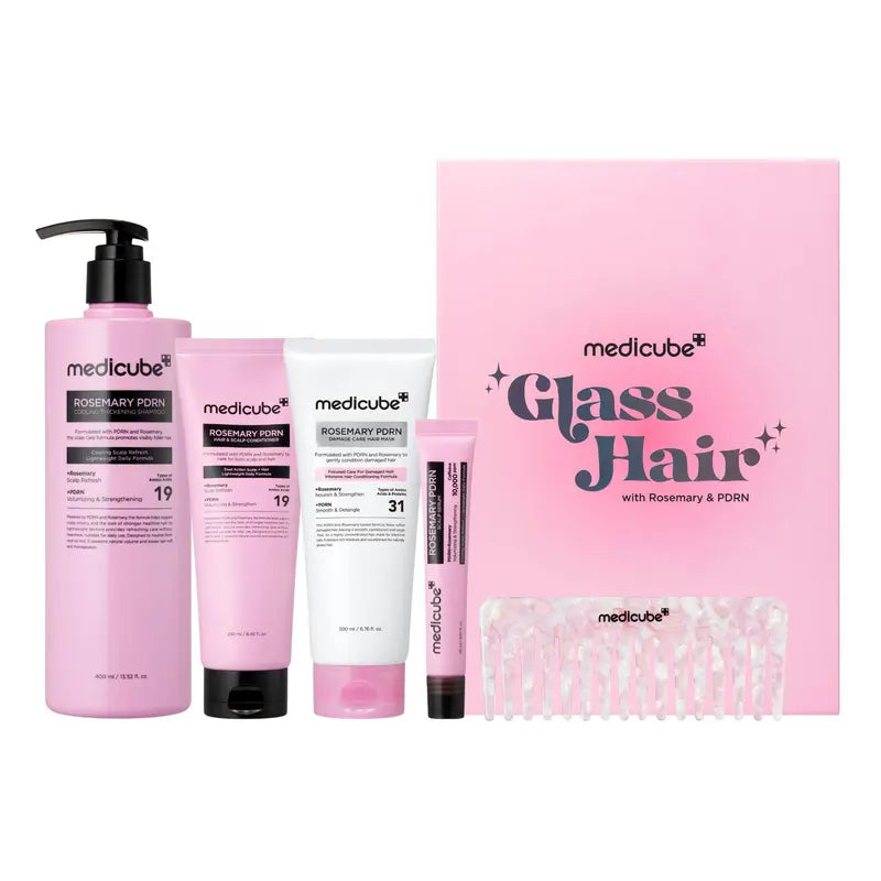 medicube™ Rosemary PDRN Scalp & Hair Thinning Care Kit (4-Piece)