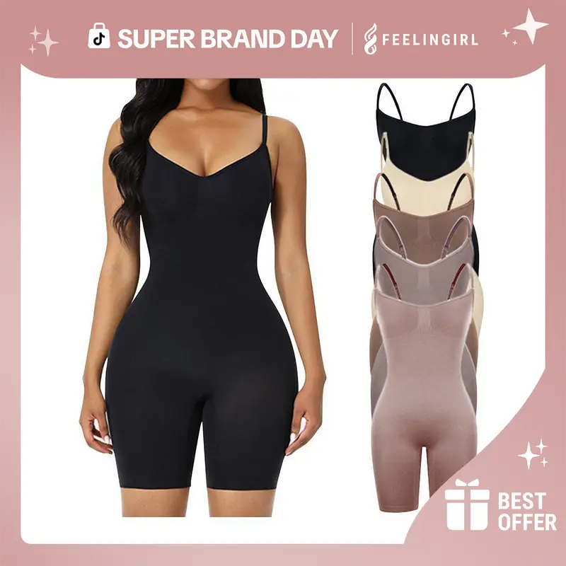 FeelinGirl™ Smooth & Lift Spaghetti Strap Bodysuit
