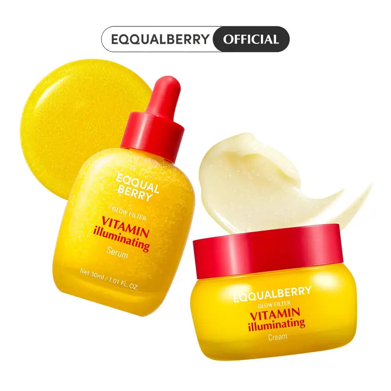 EQQUALBERRY™ Dark Spot & Illuminating Skincare Set (Serum + Cream)