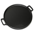 Home-Complete 14" Cast Iron Pizza Pan | Crispy Crust, Even Heat – Oven & Grill Safe, Perfect for Homemade Pizzas