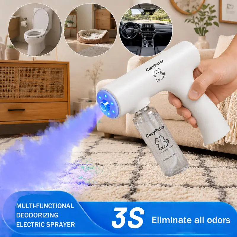 Blue Light Nano Deodorizing Spray Gun Kit