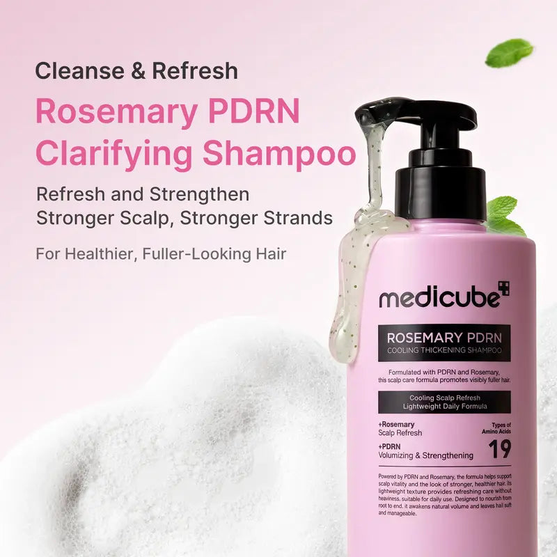 medicube™ Rosemary PDRN Scalp & Hair Thinning Care Kit (4-Piece)