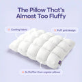 Mellow Puff Pillow | The Ultimate Cloud-Like Cooling Pillow (Puff-Grid Design)