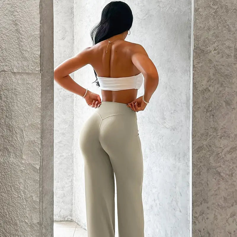 YEOREO™ Buttery Soft No-Front-Seam Yoga Pants