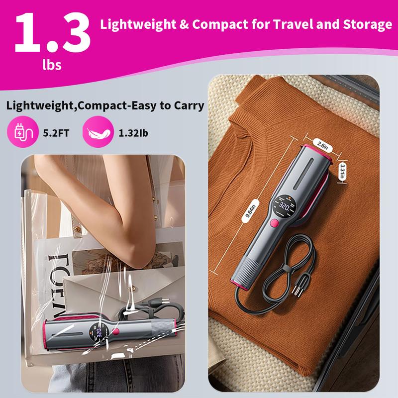 Dr.Flash Handheld Garment Steamer with LED Display