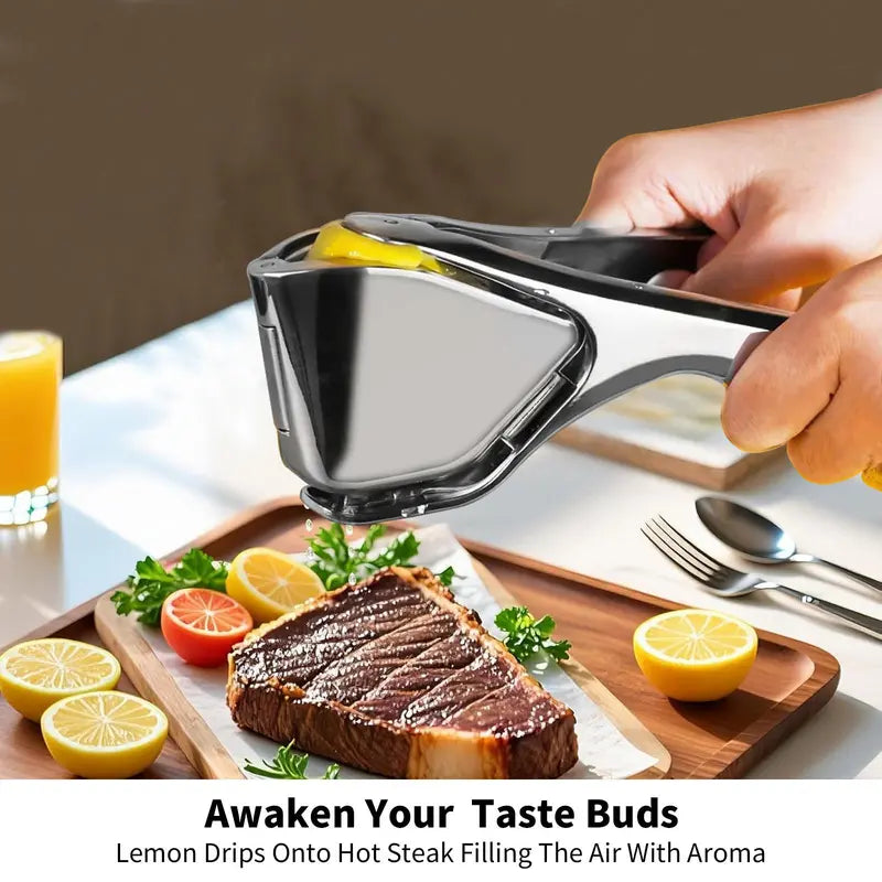 Heavy-Duty Stainless Steel Lemon & Citrus Juicer