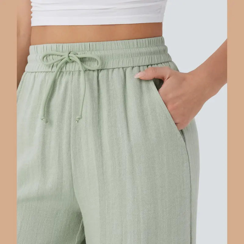 Halara™ Soft Touch Drawstring Wide-Leg Pants with Pockets