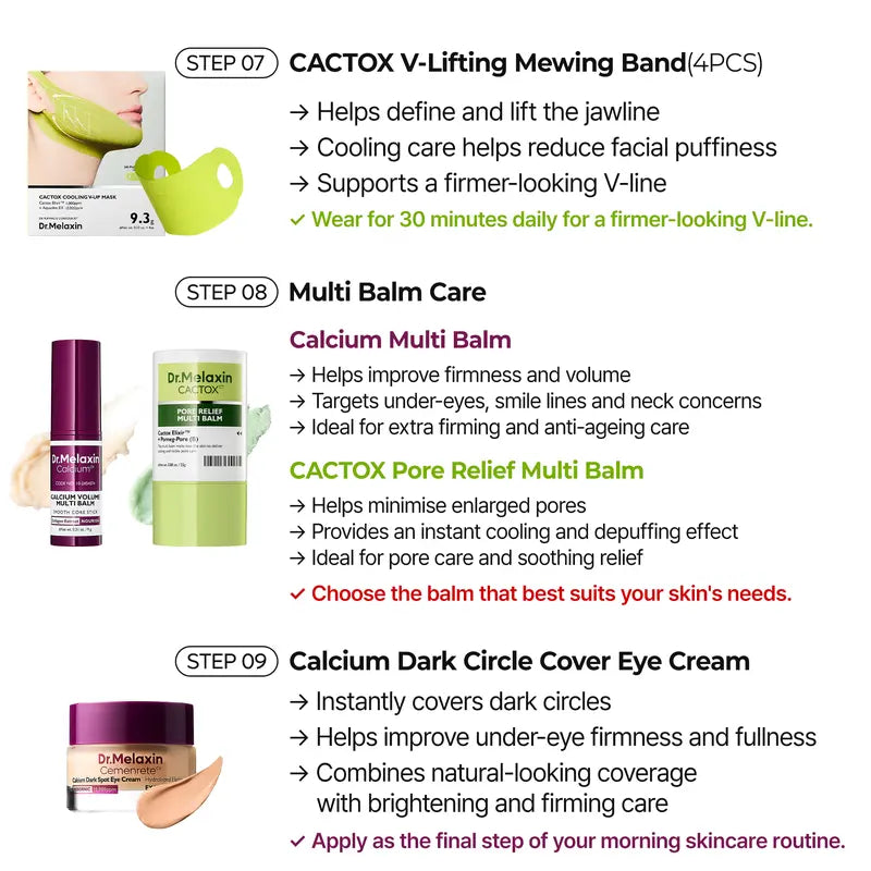 Dr.Melaxin Ultimate K-Beauty 10-Step Skincare Bundle