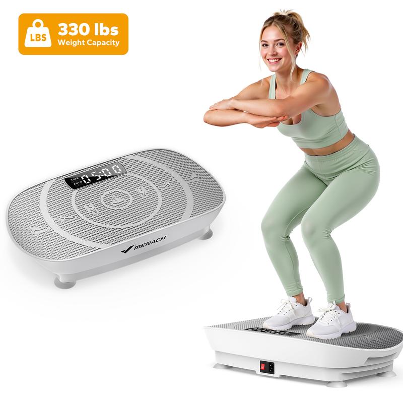 Merach Slim Vibration Plate (Lymphatic Drainage & Whole-Body Toning)