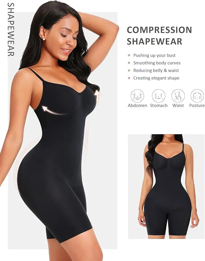 FeelinGirl™ Smooth & Lift Spaghetti Strap Bodysuit