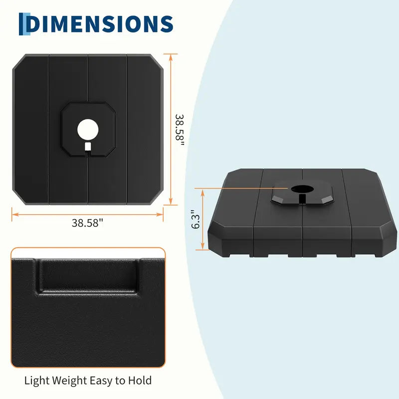 Garvee™ 10FT Solar LED Patio Umbrella (UPF 50+)