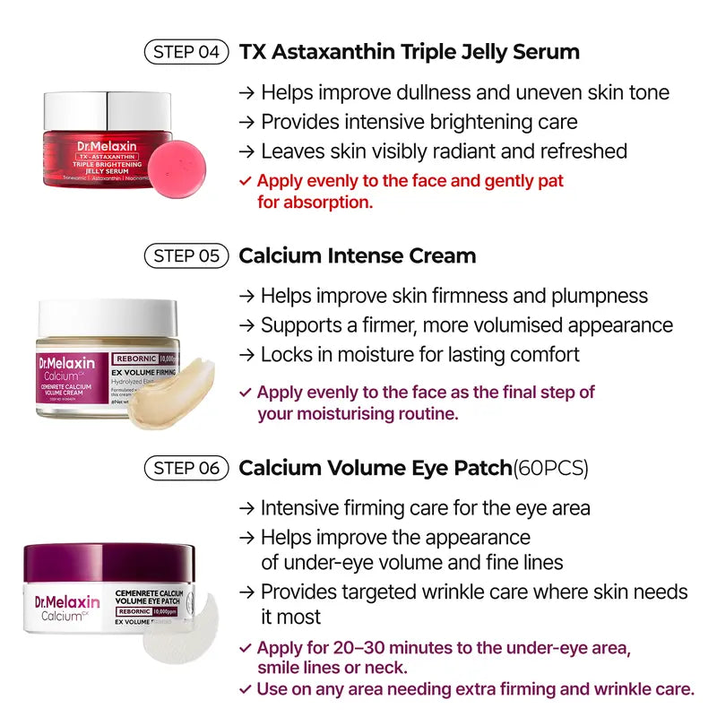 Dr.Melaxin Ultimate K-Beauty 10-Step Skincare Bundle