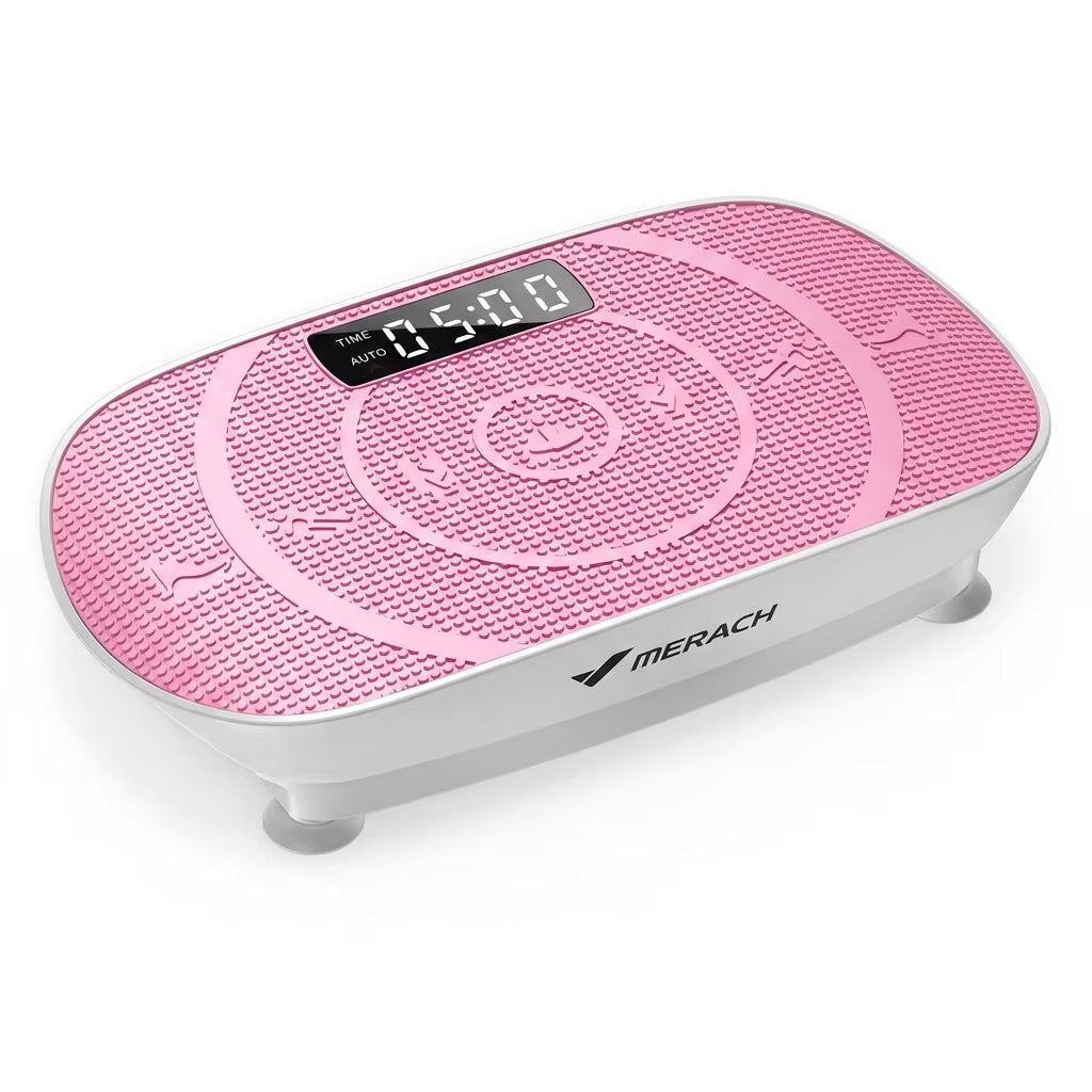 Merach Slim Vibration Plate | Compact Whole Body Workout Machine for Toning & Lymphatic Drainage – Home Gym Essential