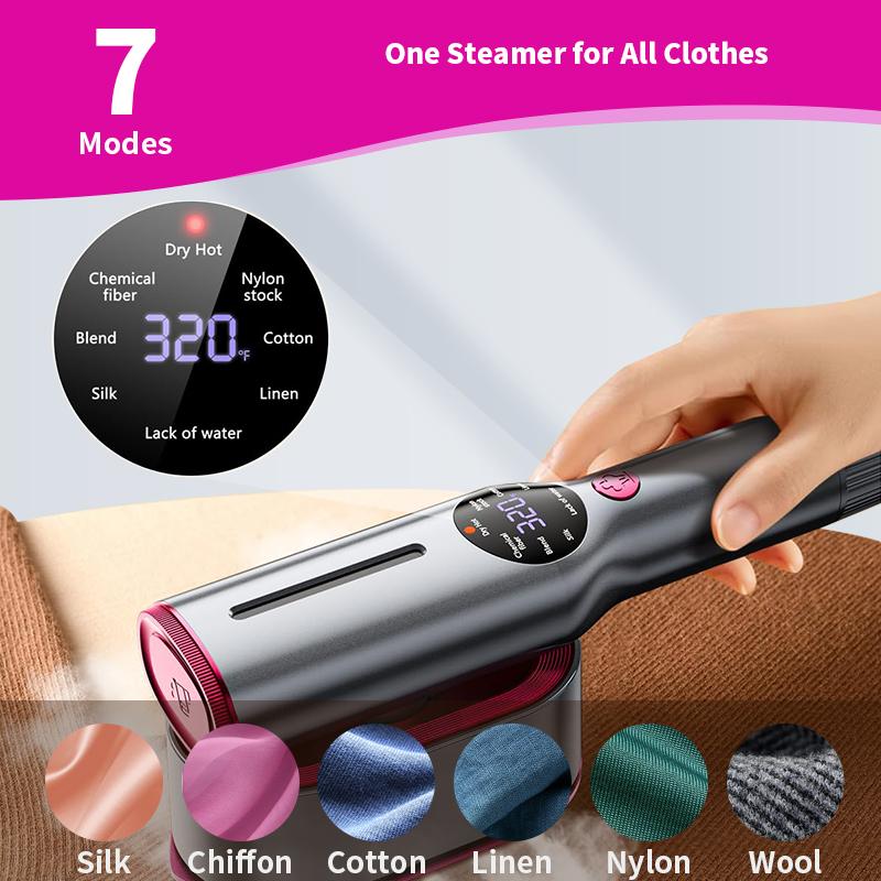 Dr.Flash Handheld Garment Steamer with LED Display