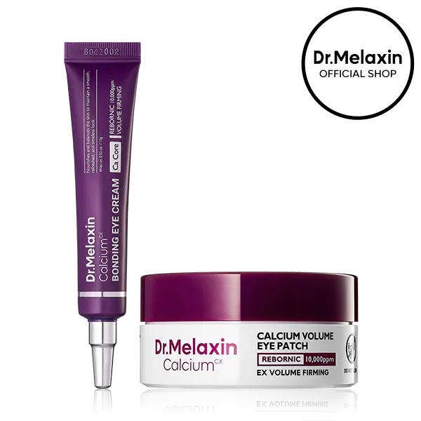Dr.Melaxin Calcium Eye Patch & Bonding Eye Cream Bundle
