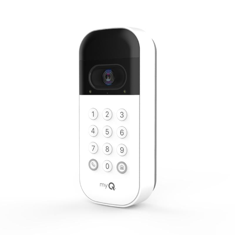 myQ Wireless Smart Garage Video Keypad (Remote Access & Live View Camera)