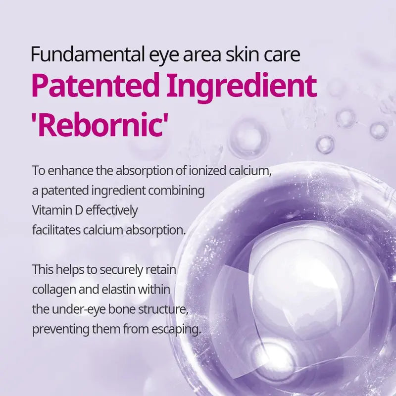 [Dr.Melaxin Official] Cemenrete Calcium Eye Duo Set | Under-eye Volume, Dark Circle & Firming Care | serum + Cream | Korean Skincare
