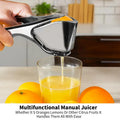 Heavy-Duty Stainless Steel Lemon & Citrus Juicer