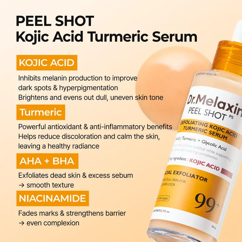Dr.Melaxin™ Kojic Acid & Turmeric Dark Spot Correcting Set