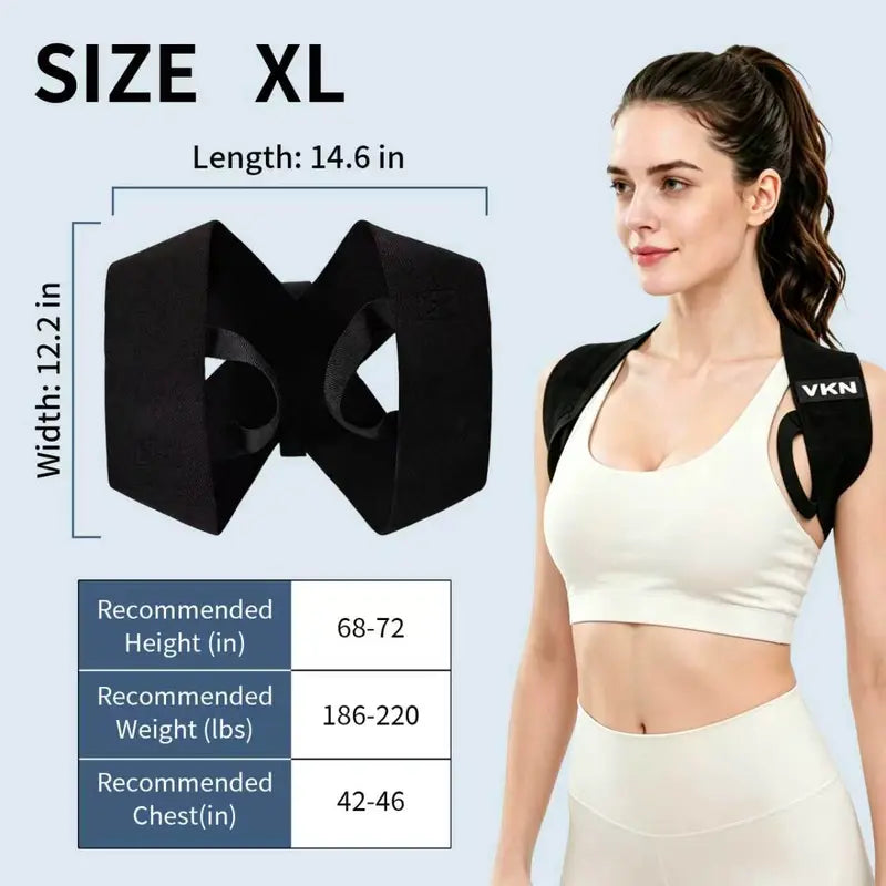 VKN™ Adjustable Back Posture Corrector (Unisex)