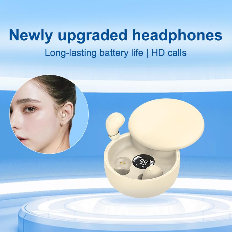 MSHUKCOE Mini True Wireless Earbuds | Bluetooth 5.4 with Noise Cancelling for Sport, Gaming & Daily Use