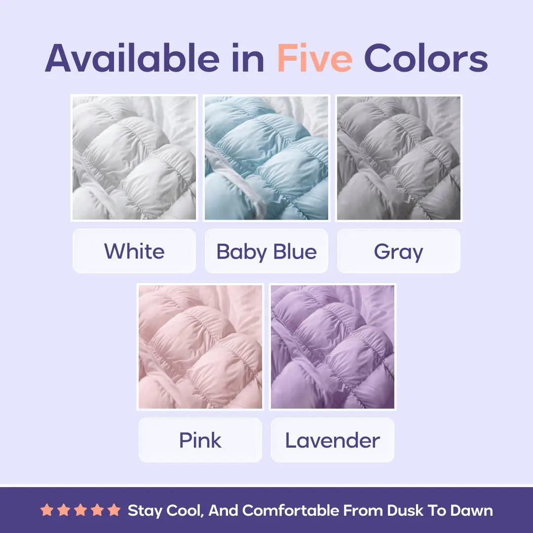 Mellow Puff Pillow | The Ultimate Cloud-Like Cooling Pillow (Puff-Grid Design)