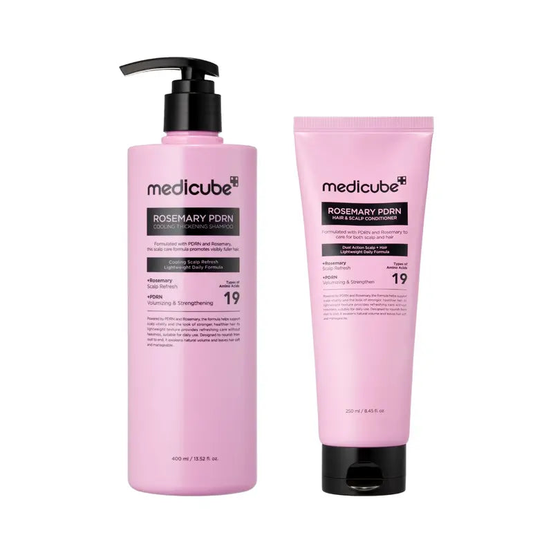 medicube™ Rosemary PDRN Scalp & Hair Thinning Care Kit (4-Piece)