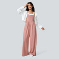 Halara™ Loose-Fit Waffle Jumpsuit with Side Pockets
