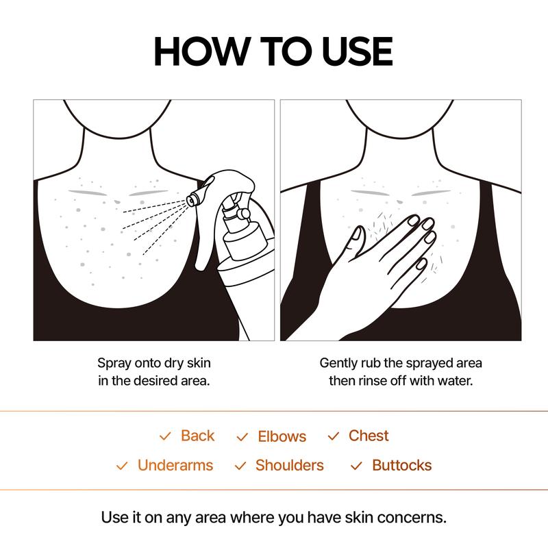 Dr.Melaxin Peel Shot Keratin Spray | Kojic Acid + Turmeric – Exfoliate, Clear Pores & Brighten Skin