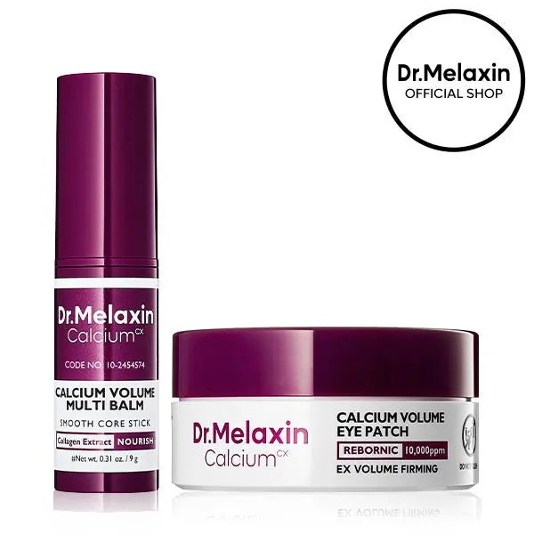 Dr.Melaxin Cemenrete Calcium Eye Patch (60ea) & Multi Balm Set