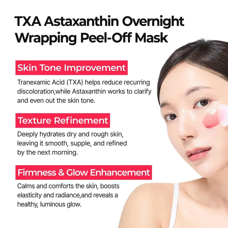 [Dr.Melaxin Official] TX Astaxanthin Radiance Upgrade Ritual Set | Cyano Pink Spicule Serum + Triple Brightening Jelly Serum + Hydrogel Mask + Overnight Wrapping Mask