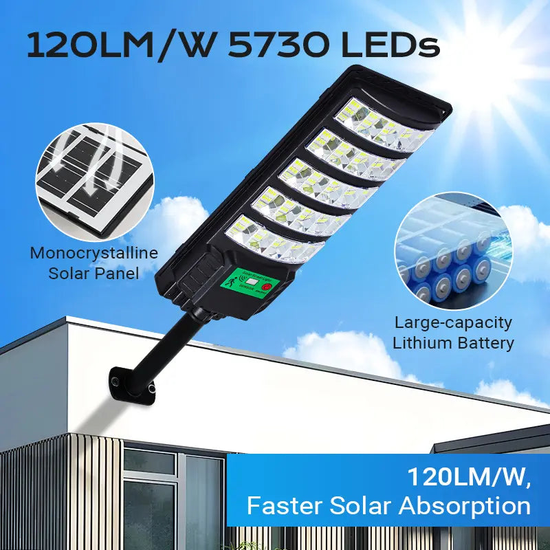 Ultra-Bright Solar Street Light IP65 Waterproof